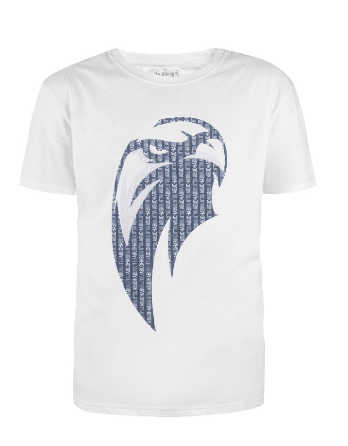 UAEJJ DIGITAL  FALCON T-Shirt for Men (WHITE)                         349