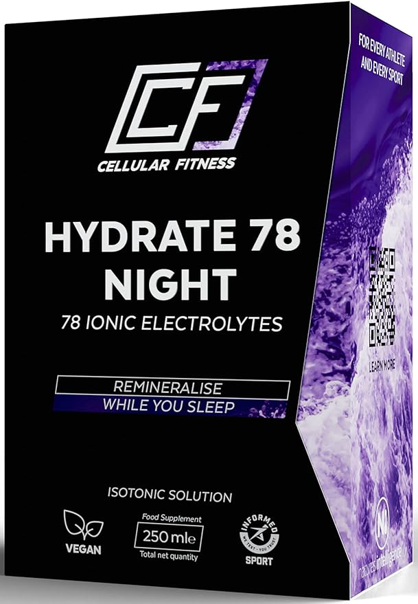 Hydrate 78 Night - Remineralise While You Sleep | Facilitates Deeper Brain Sleep | Boosts Immunity | Vegan-Friendly
