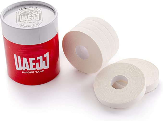 UAEJJ Finger Tape (12 MM ) Sports Premium Multi Grip Tape for Jiu Jitsu, MMA - (12mm 1x6) 