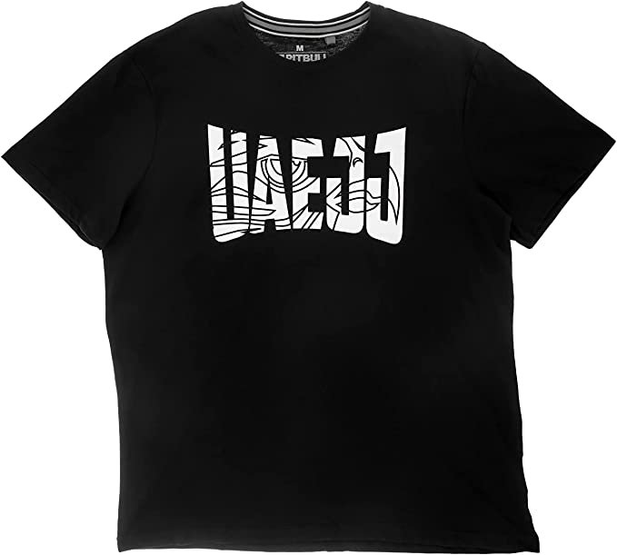 UAE Jiu-Jitsu Logo Print T-Shirt for Men | Martial Arts T-Shirt for Men| 129