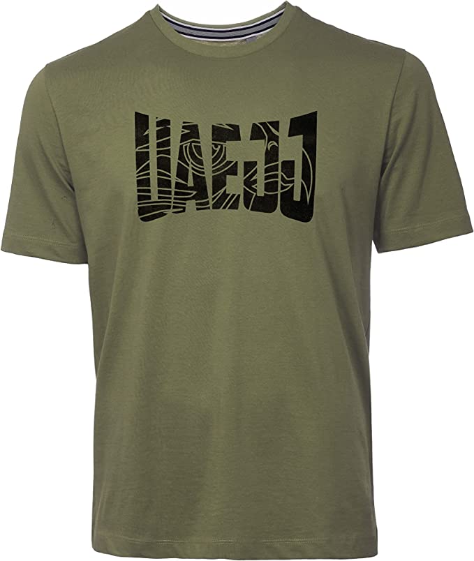 UAE Jiu-Jitsu Logo Print T-Shirt for Men | Martial Arts T-Shirt for Men|  126