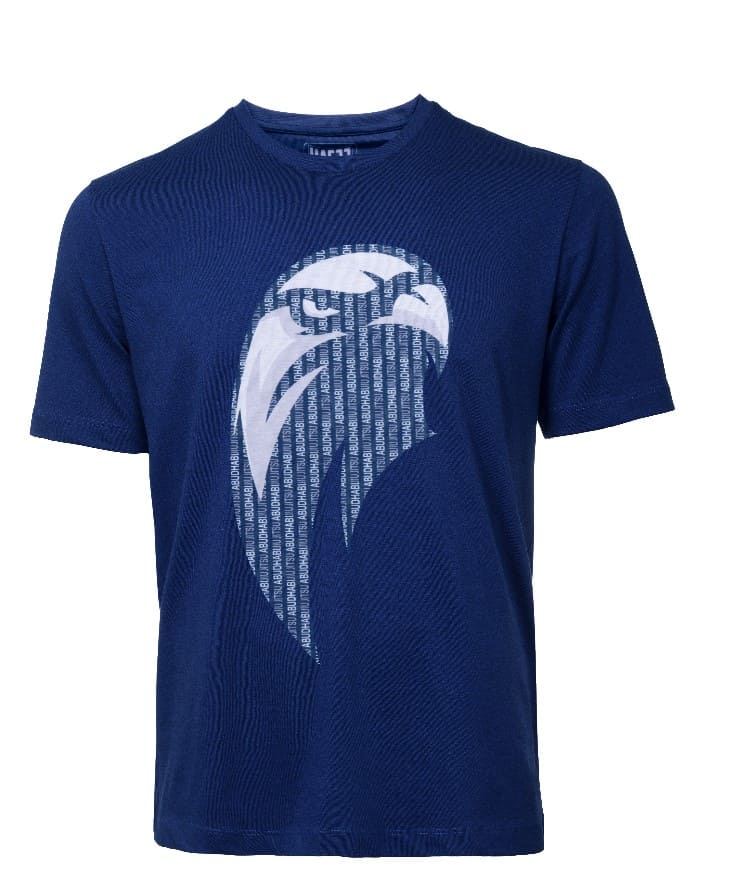UAEJJ DIGITAL  FALCON T-Shirt for Men (BLUE)                         352