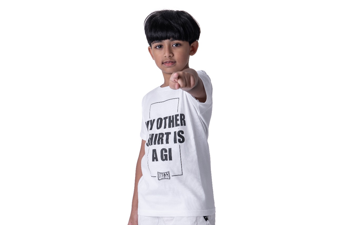 UAEJJ Jiu-Jitsu TS OSS T-Shirt ( a gi white)