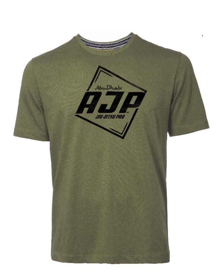 UAE Jiu-Jitsu AJP Logo Print T-Shirt for Men               93