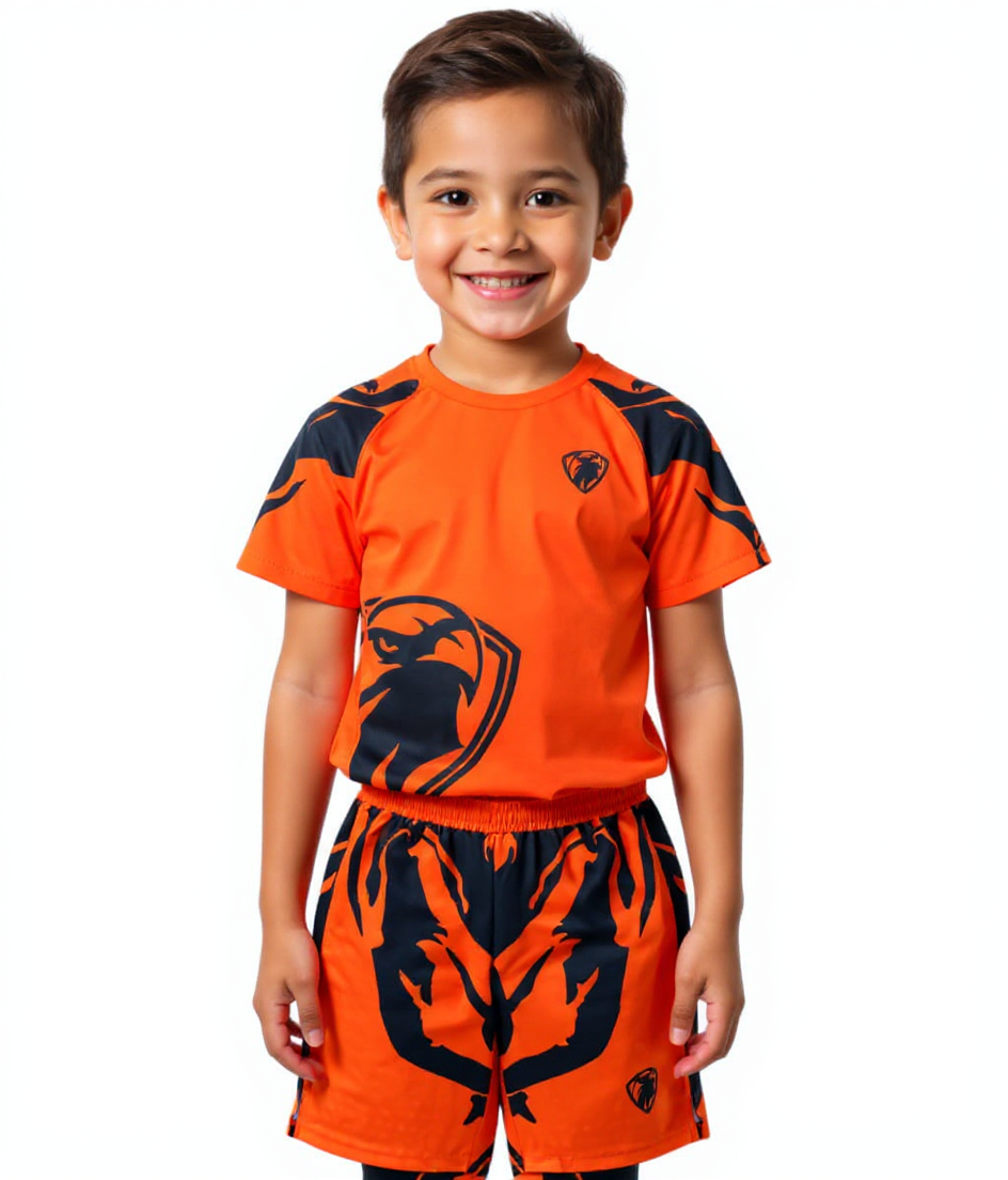 UAEJJ KIDS Rashguard with Shorts 