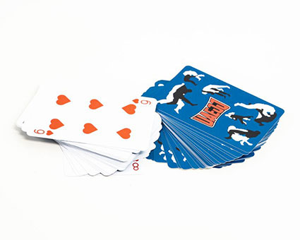 UAEJJ Playing Cards Giant Plastic Coated Large Card Deck, Game for Adults, Boys and Girls 