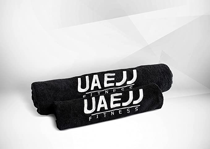 UAE Jiu-Jitsu Towel | 100% Cotton Towel | Quick Absorb Towel | Fast Drying Towel | Sports Towel | Travel Towel | Bath Towel