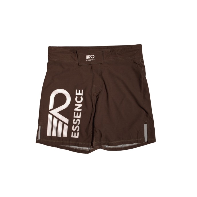 AD Essence Men's Performance Shorts - Brown, Quick-Dry, Lightweight Training Shorts