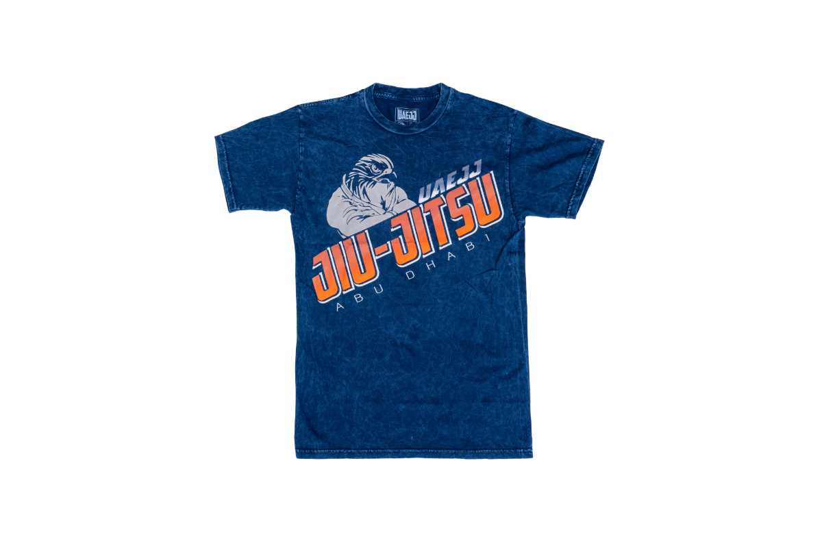  UAEJJ JIU JITSU  DIGITAL Print T-Shirt  (BLUE)
