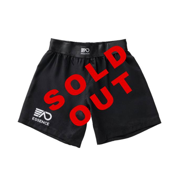 AD Essence Men's Performance Shorts - Black, Lightweight, Quick-Dry Workout Shorts