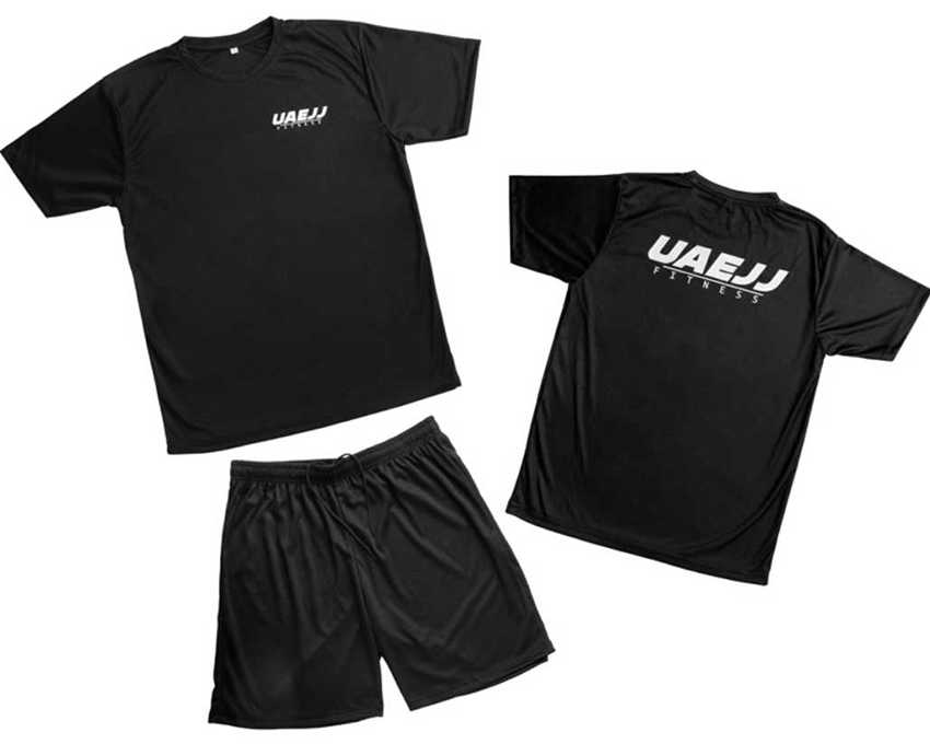 UAEJJ Fitness Uniform (MMA TS&ST BLACK)